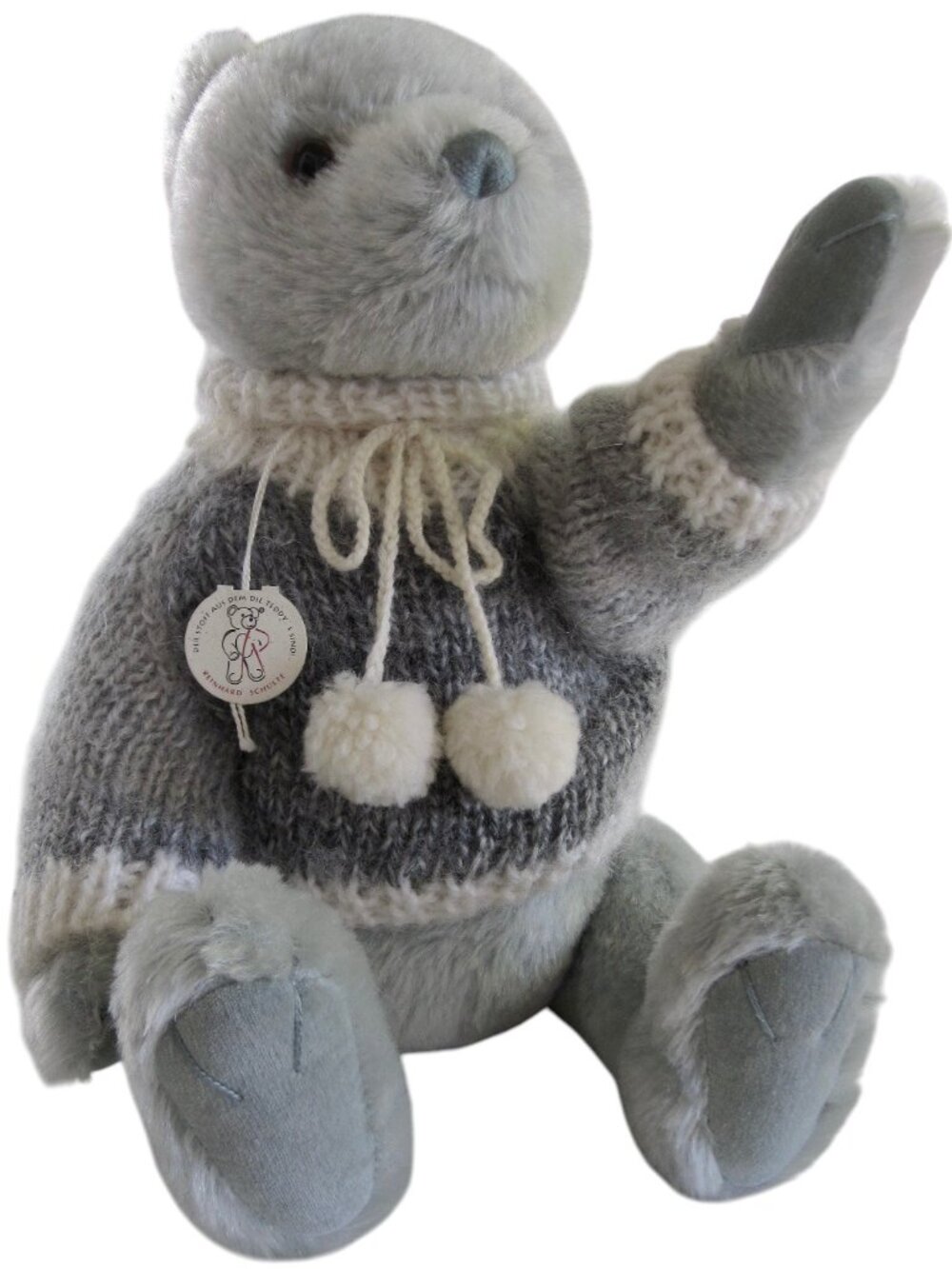 Vintage 1999 Gund Limited Edition Teddy Bear Mohair Jointed Plush Handmade 14"